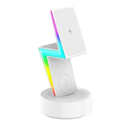 Lightning Bolt 3-in-1 MagSafe Wireless Charging Station – $34.99 | Charge All Devices Simultaneously Sleek, Stylish & Powerful ⚡